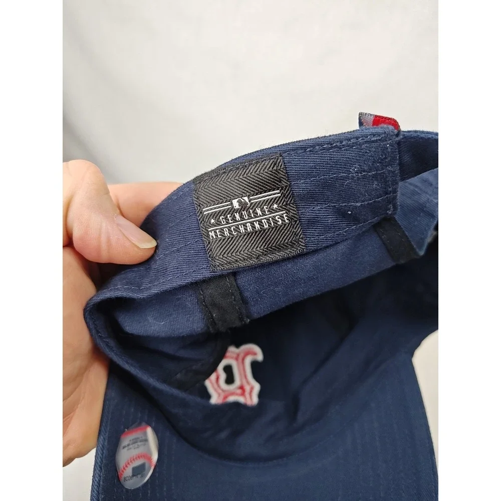 Boston Red Sox '47 Embroidered Logo‎ Buckle Strapback Hat Cap MLB Baseball